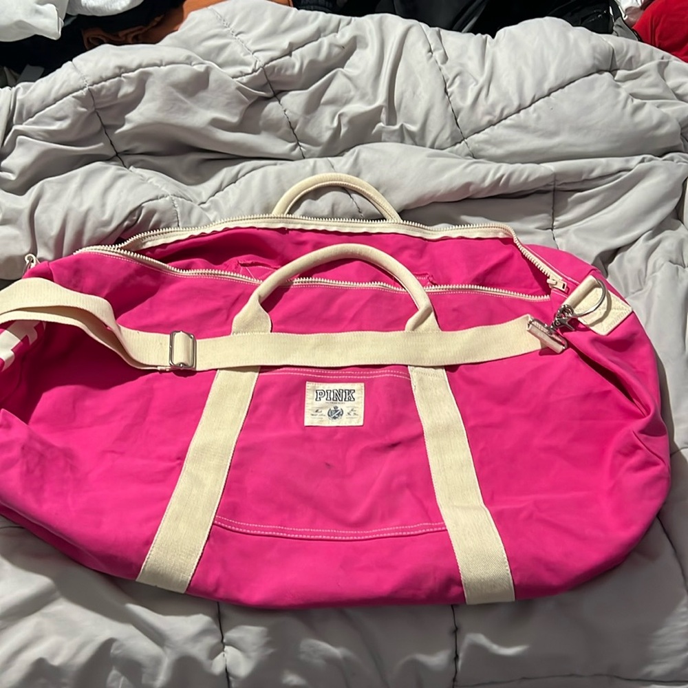 PINK Large Duffle Bag